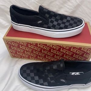 Womens vans slip on size 8